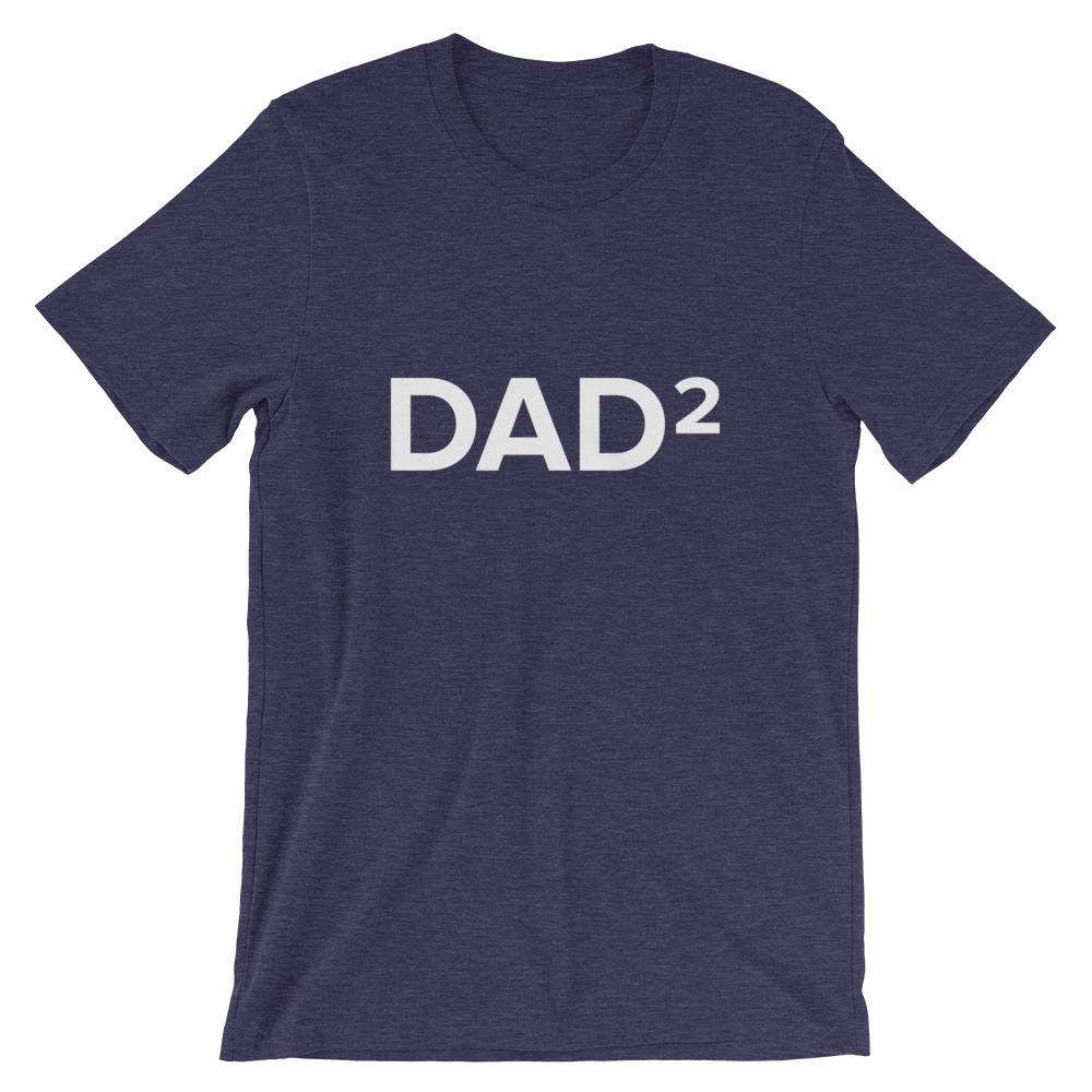 Dad to the Second Power T-Shirt - House of Dad in Navy