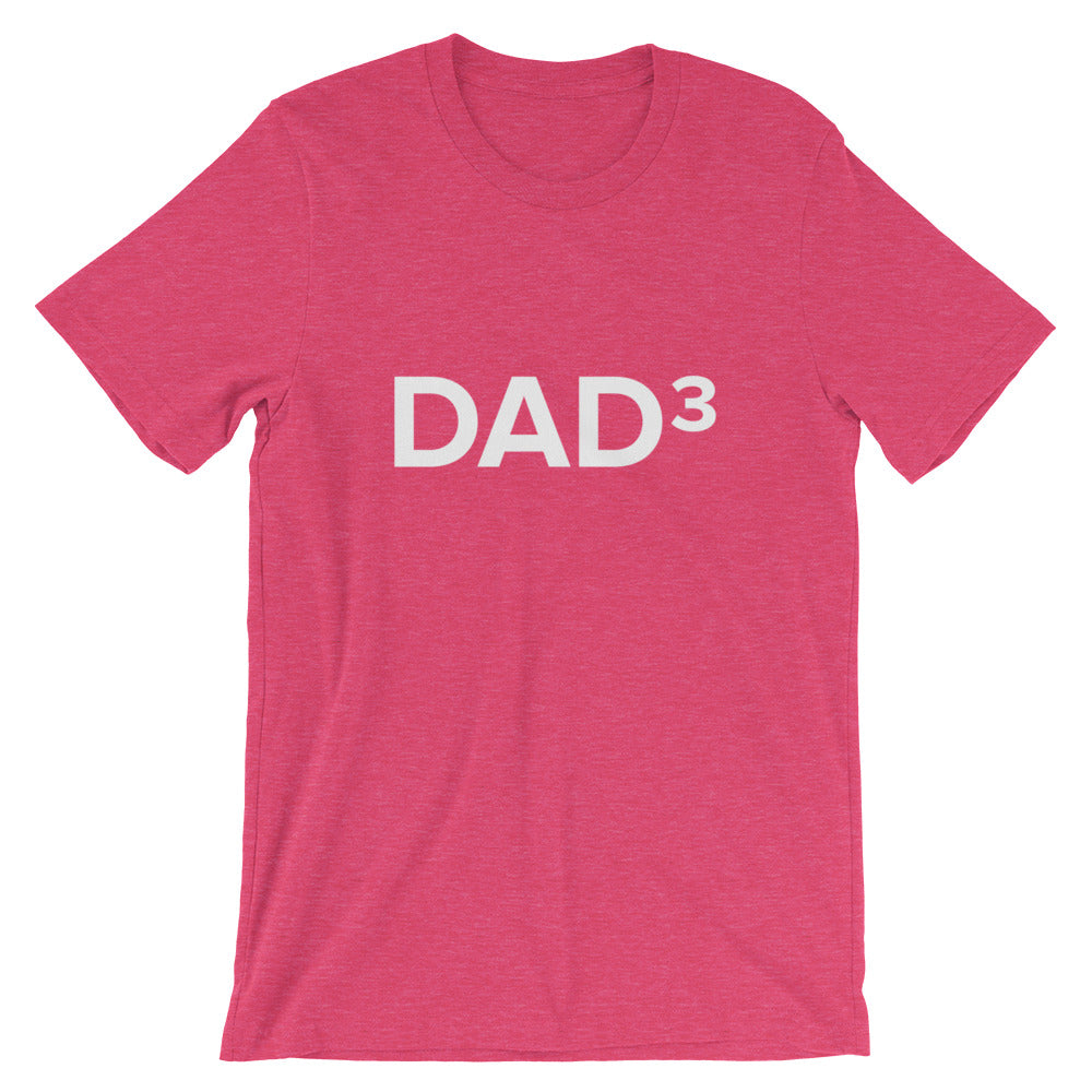 Dad Cubed Cool Dad t-shirt in heather Raspberry | House of Dad