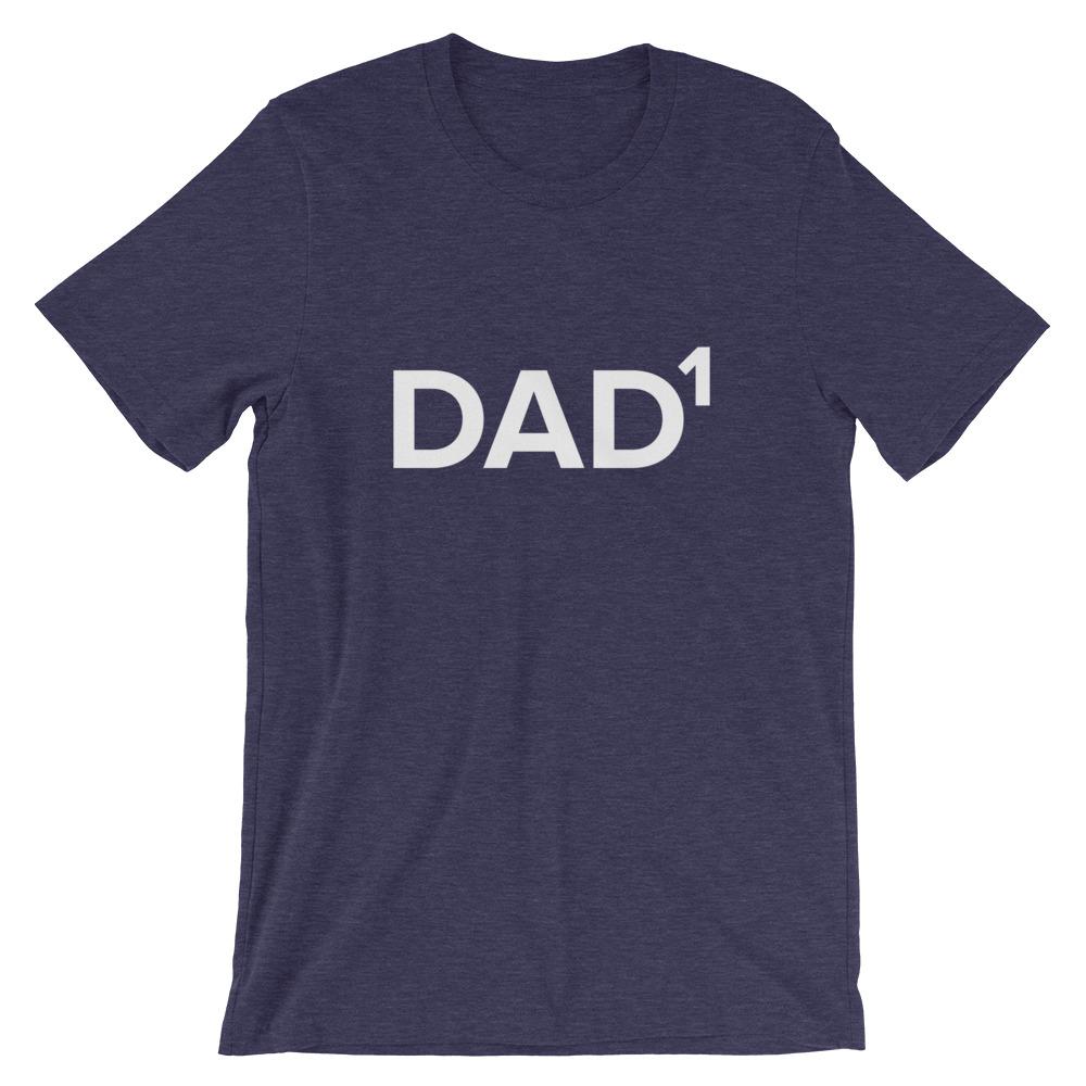Dad to the First Power Cool Dad T-Shirt - Navy