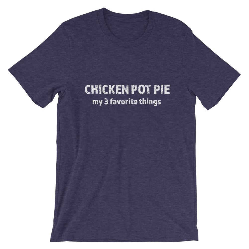Chicken Pot Pie T-Shirt in navy - House of Dad