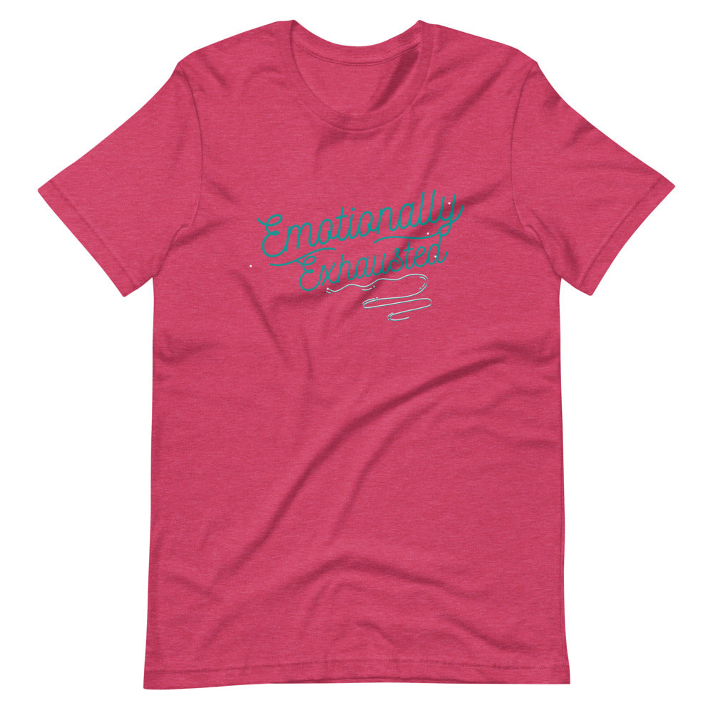 Emotionally Exhausted Shirt red | House of Dad
